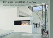 M Design Luna 1300 RD Gold Installatievoorschrift En Gebruiksaanwijzing