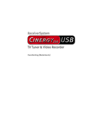 TerraTec Cinergy 250 USB Handleiding