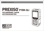 Prexiso P15M-3LI Handleiding