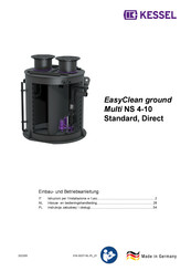 Kessel EasyClean ground Multi NS 10 Inbouw- En Bedieningshandleiding