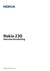 Nokia 230 Gebruikershandleiding