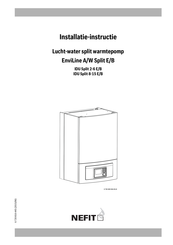 Nefit EnviLine A/W IDU Split 2-6 E/B Installatie-Instructie