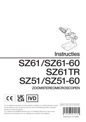 Olympus SZ51 Instructies