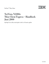 IBM NetVista N2200e Handboek