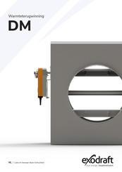 exodraft DM Series Handleiding