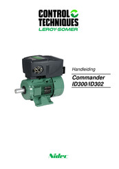 Leroy Somer Control Techniques Commander ID302 Handleiding