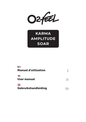 O2Feel Karma Gebruikshandleiding