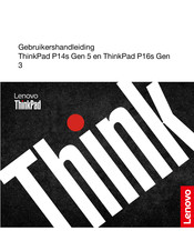 Lenovo ThinkPad P16s Gen 1 Gebruikershandleiding