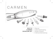 Carmen NC2110 Gebruiksaanwijzing