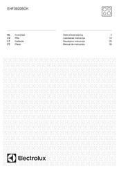 Electrolux EHF3920BOK Gebruiksaanwijzing