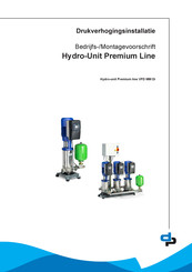 DP Hydro-unit Premium line VFD MM Di Montagevoorschrift