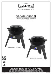 Cadac Safari Chef 2 Gebruiksaanwijzing