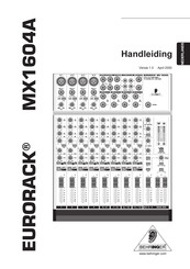 Behringer EURORACK MX1604A Handleiding