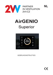 2VV AirGENIO Gebruiksinstructies