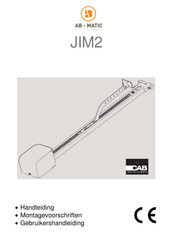 Beninca CAB AB-MATIC JIM2 Handleiding