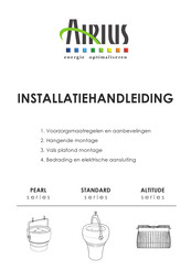 Airius ALTITUDE Series Installatiehandleiding