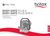 Britax BABY-SAFE PLUS SHR II Gebruiksaanwijzing