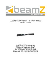 Beamz professional LCB216 Gebruiksaanwijzing