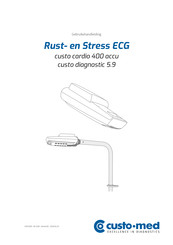 custo-med Rust-en Stress ECG custo diagnostic 5.9 Gebruikshandleiding