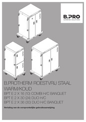 B.Pro BPT E 2 X 36 Gebruiksaanwijzing