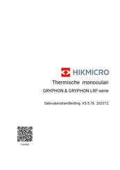 Hikmicro GRYPHON LRF Series Gebruikershandleiding