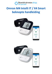 Omron X4 Smart Handleiding