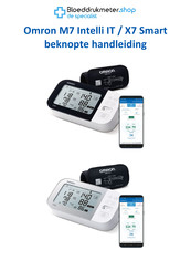 Omron X7 Smart Handleiding