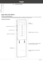 hager Witty Park XEV6 Series Installatiehandleiding