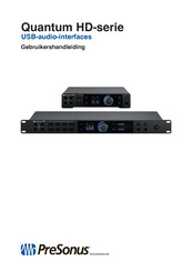 PRESONUS Quantum HD 2 Gebruikershandleiding