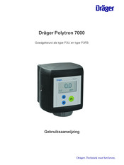 Dräger Polytron 7000 Gebruiksaanwijzing