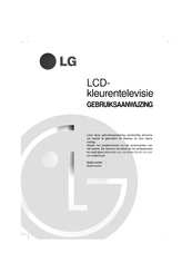 LG RE-20LA30 Series Gebruiksaanwijzing