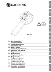 Gardena 1242 Instructies Voor Gebruik