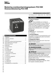 Kromschroeder FCU 505 Bedieningsvoorschrift