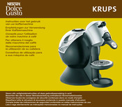 Krups Nescafe Dolce Gusto Instructies Voor Het Gebruik