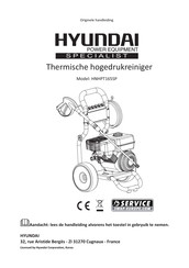 Hyundai power products HNHPT165SP Handleiding