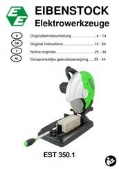 EIBENSTOCK EST 350.1 Oorspronkelijke Gebruiksaanwijzing