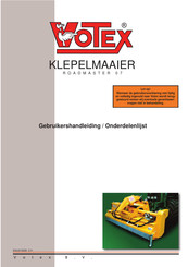 Votex Roadmaster 1507 Gebruikershandleiding