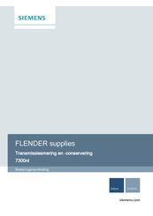 Siemens FLENDER supplies Bedieningshandleiding