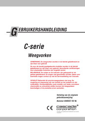 cascade corporation C Series Gebruikershandleiding