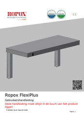 Ropox FlexiPlus Gebruikershandleiding