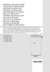 Stiebel Eltron PSH 150 Classic Bedienings- En Installatiehandleiding