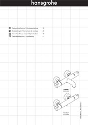 Hansgrohe Ecostat 13201000 Gebruiksaanwijzing