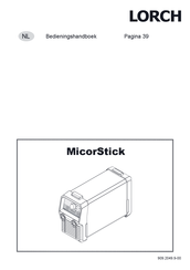 LORCH MicorStick Easy Go 1 Bedieningshandboek