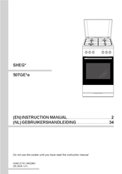 Amica SHEG Series Gebruikershandleiding