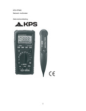 KPS KPS-MT480 Gebruikshandleiding