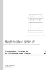 Amica EHCX 9A33 510 S Gebruikershandleiding