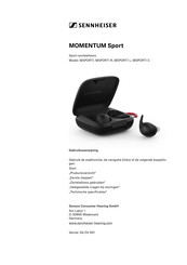 Sennheiser MSPORT1 Gebruiksaanwijzing