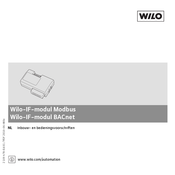 Wilo Wilo-IF Inbouw- En Bedieningsvoorschriften