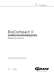 Gram BioCompact 610 Gebruiksaanwijzing