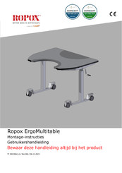 Ropox ErgoMultitable Gebruikershandleiding